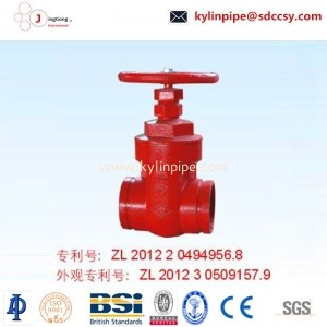 Z85T-10/16 patented trench gate valve