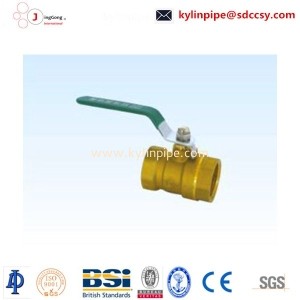 Q11F-16T brass ball valve